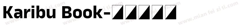 Karibu Book字体转换